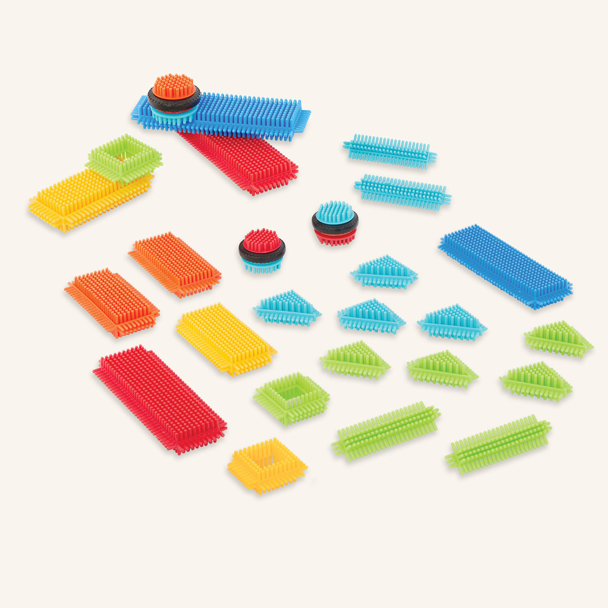 Конструктор серії Bristle Blocks - Будівельник (36 деталей, у коробці) — фото 2