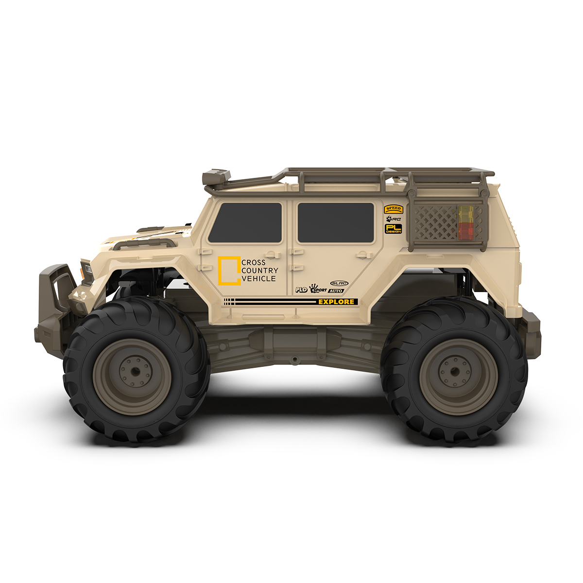 Автомобіль KS Drive на р/к – Amphibious 4WD (1:14, 2.4 ГГц, акум. 3,7 V, світло, звук) — фото 7