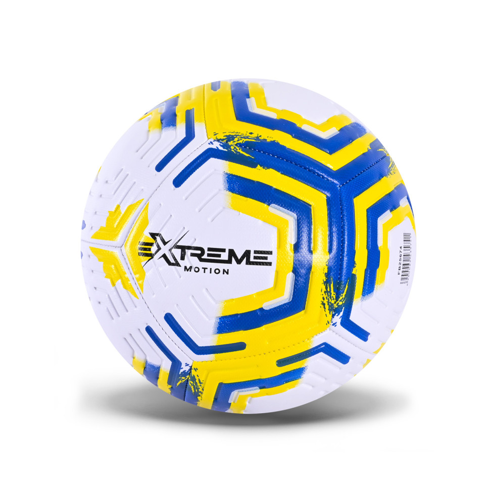 М'яч футбольний FB25674(Blue) розмір №5, PU 400 грам