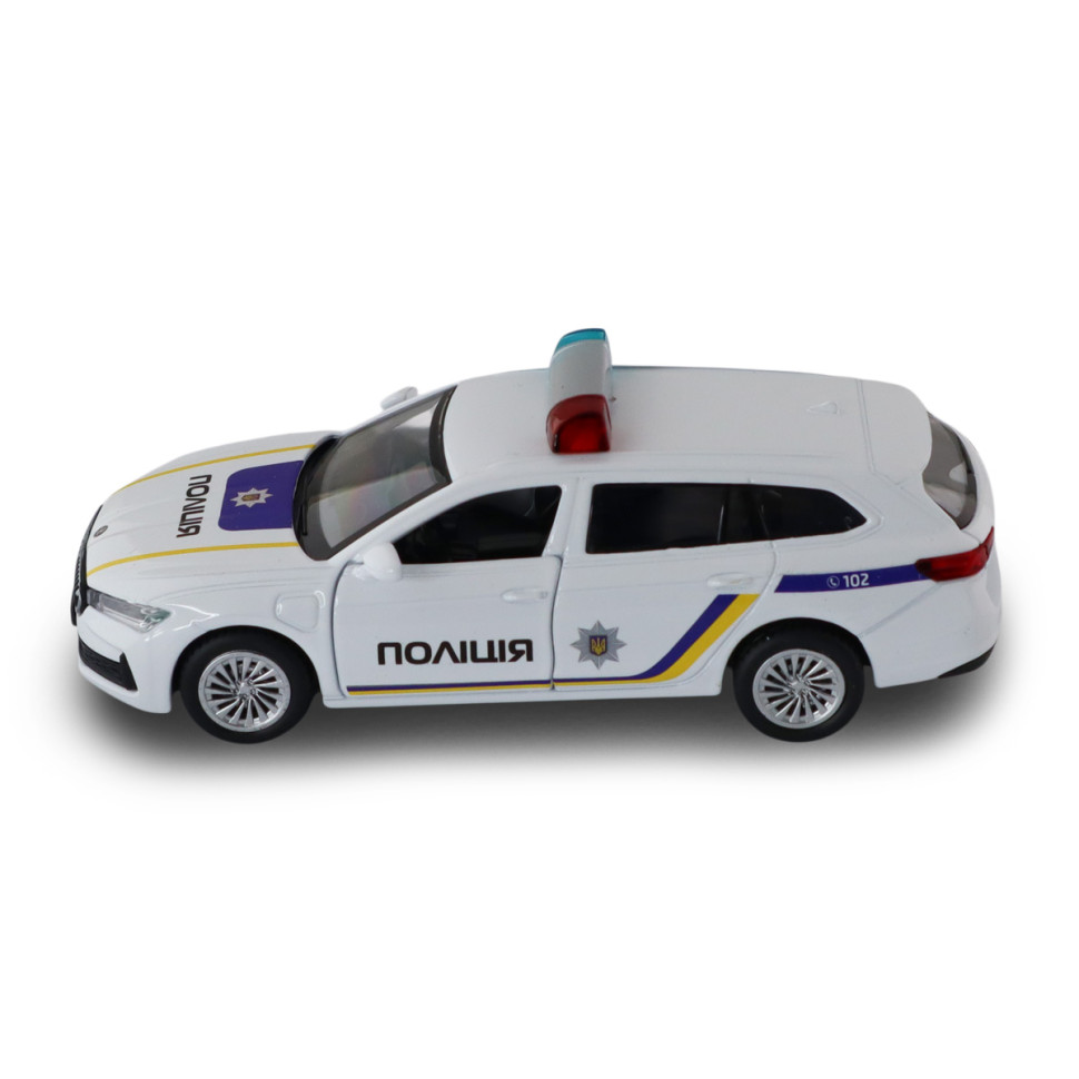 Дитяча автомодель "Skoda superb поліція" TechnoDrive 250947 масштаб 1:43 — фото 2