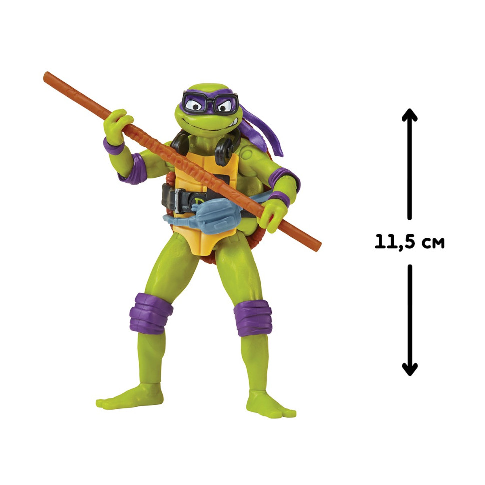 Игровая фигурка Донателло TMNT 83282 серии "Черепашки-Ниндзя MOVIE III" — фото 3