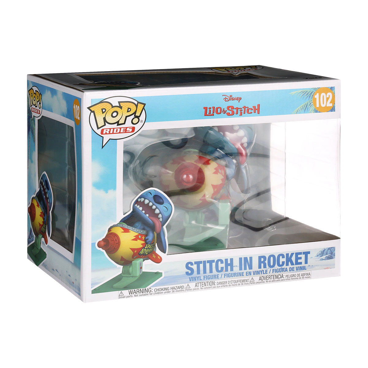 Игровая фигурка Funko POP! cерии "Лило и Стич" - Стич в Ракете — фото 6