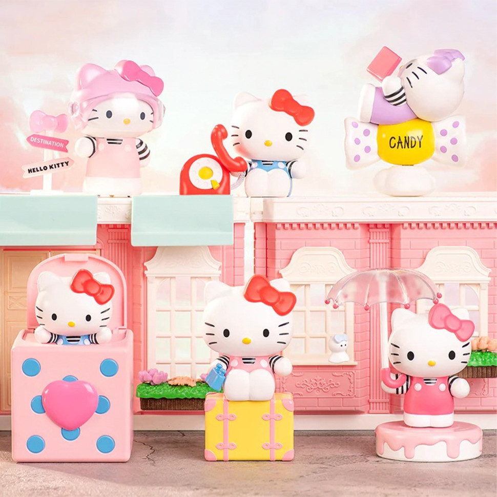 Механическая игрушка-сюрприз "Милый сигнал" Pop Top Hello Kitty 24MDL-002 в ассортименте — фото 9