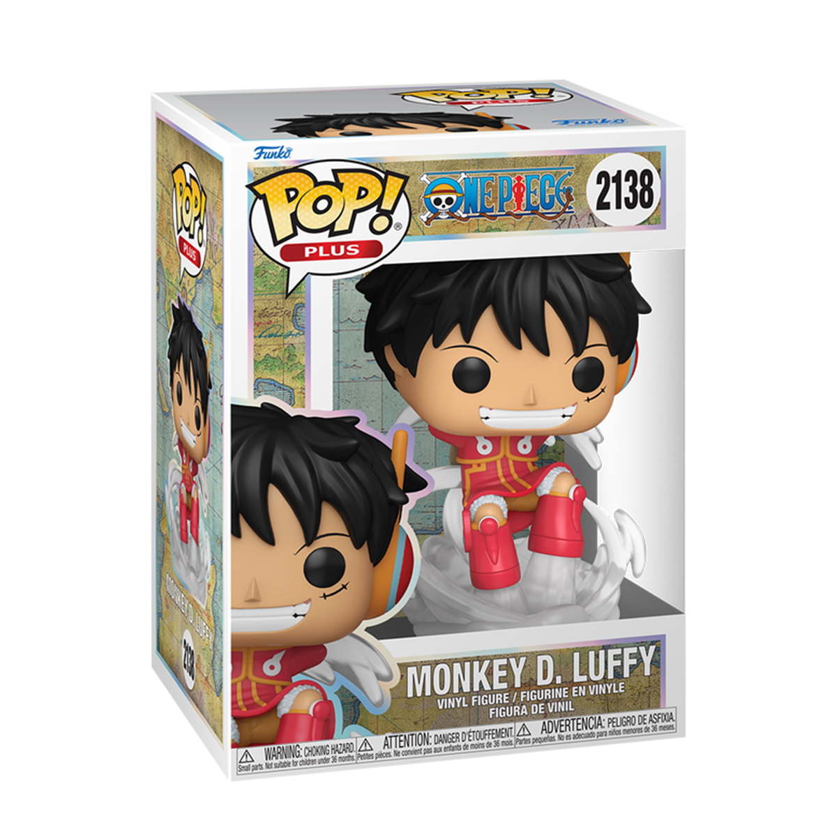 Ігрова фігурка Funko POP! cерії "Великий куш" - Луффі (15 см)