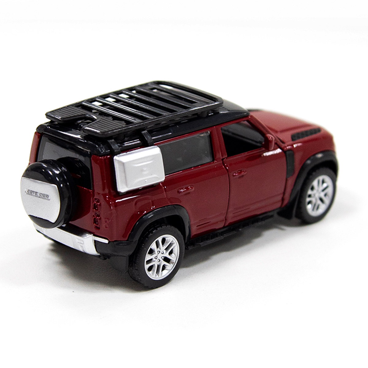 Автомодель - LAND Rover Defender 110 (червоний) — фото 8