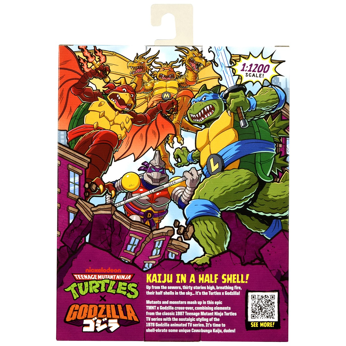 Фігурка TMNT X Godzilla – Лео в Образі Ґодзілли — фото 7