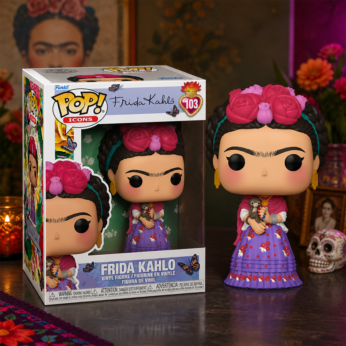 Ігрова фігурка Funko POP! серії "Icons" - Фріда Кало — фото 3