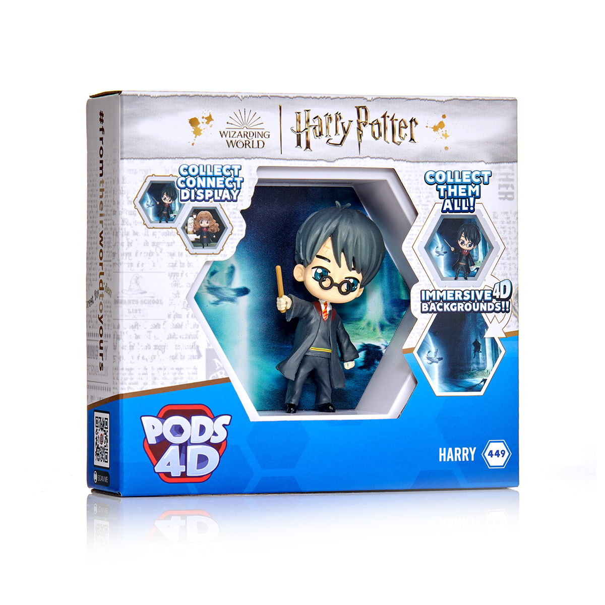 Коллекционная фигурка WOW! PODS 4D серии "Гарри Поттер" - Гарри Поттер (10 cm)