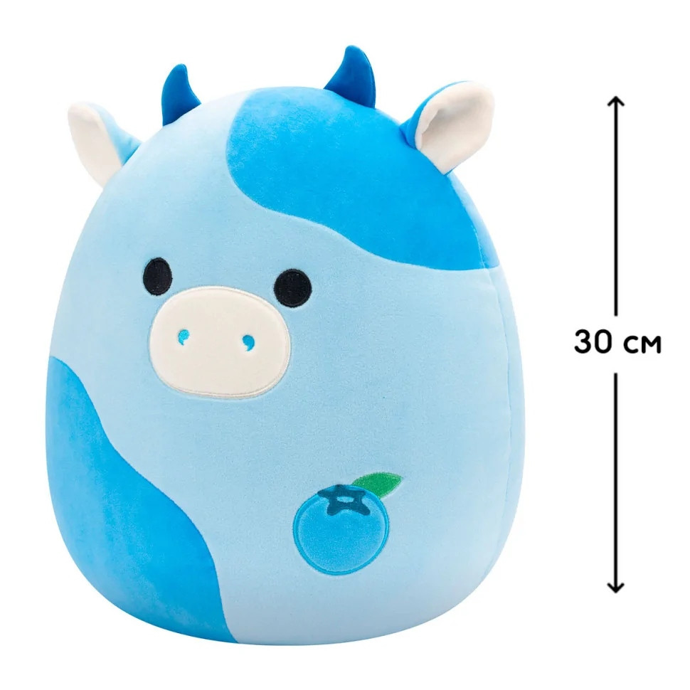М'яка іграшка Корівка Рутанія Squishmallows SQCR06624, 30 см — фото 6