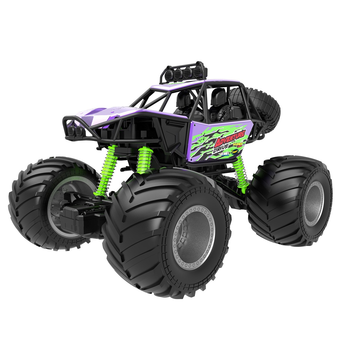 Автомобіль KS Drive на р/к - Beast Runner (2.4 GHz, акум. 7.4 V, бузковий) — фото 3