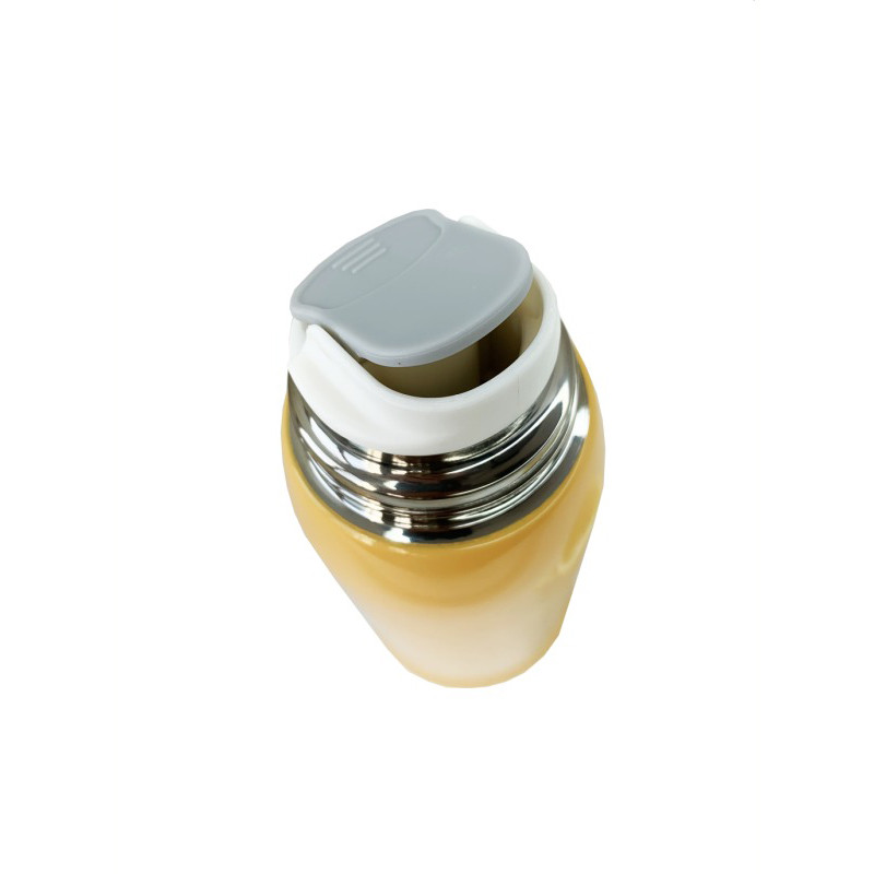 Дитячий термос-поїльник "Тигр" MGZ-0324(Yellow) з індикатором температури 550 мл — фото 9