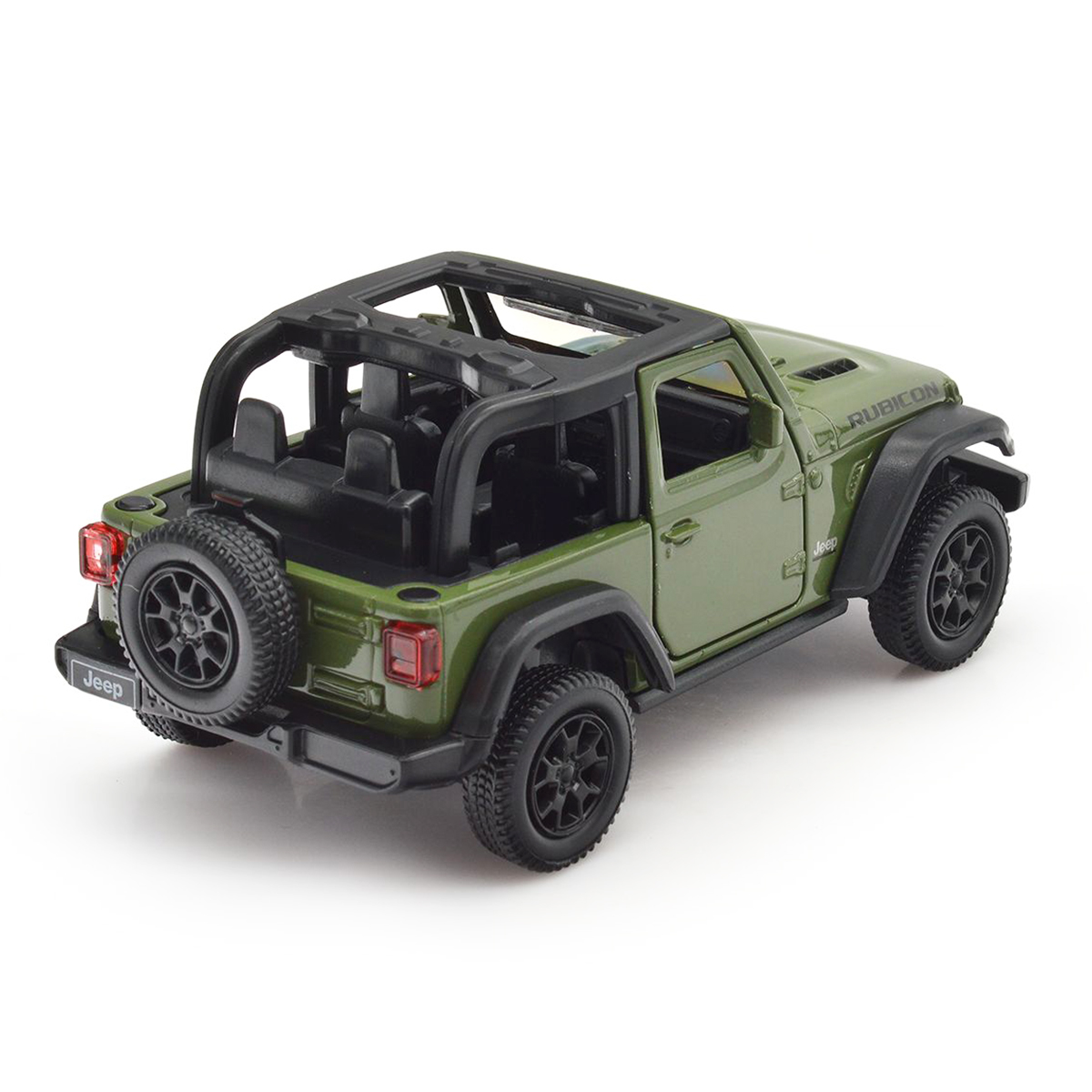 Автомодель - JEEP Wrangler Rubicon 2021 (зелений) — фото 6