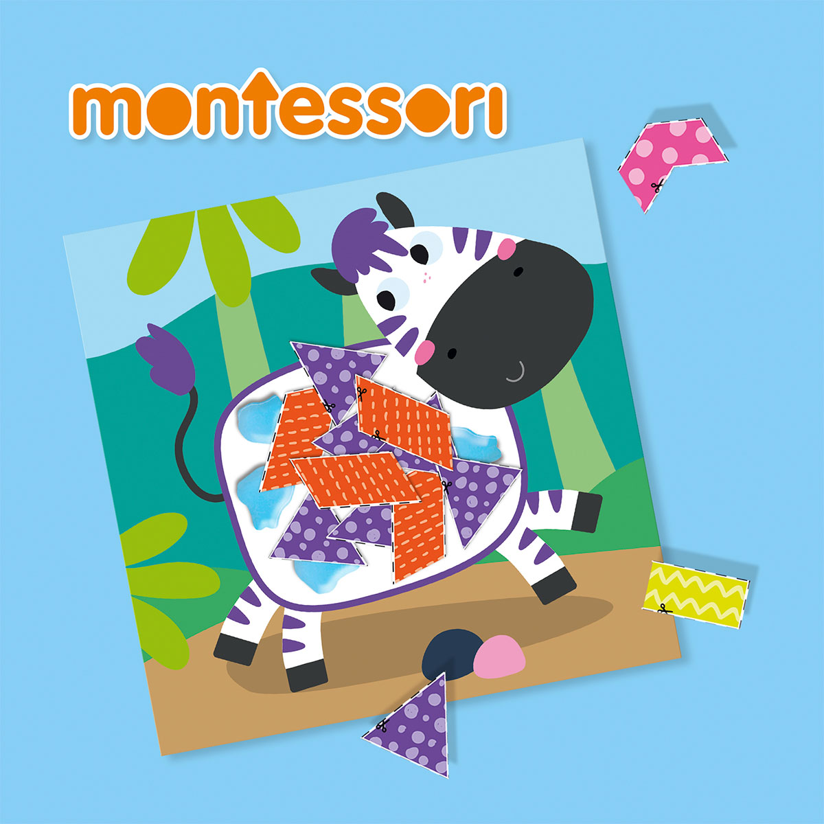 Набір для творчості серії "Montessori" – Вирізай з Тваринками — фото 6