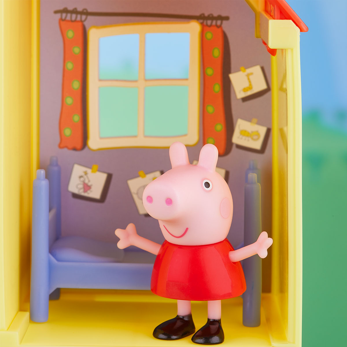 Игровой набор Peppa - Домик Пеппы (домик с мебелью, фигурка Пеппы) — фото 9