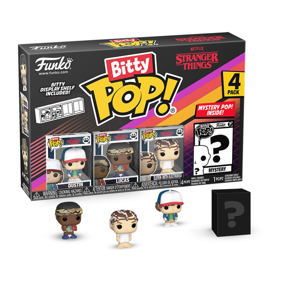 Набор игровых фигурок Дастин Bitty POP! 83662 серии "Очень странные дела" — фото 2