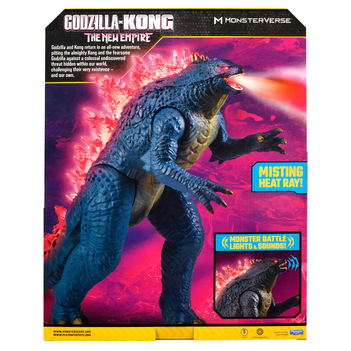 Фігурка Godzilla X Kong – Мегаґодзілла Делюкс з Променем (33 cm, світло, звук) — фото 9