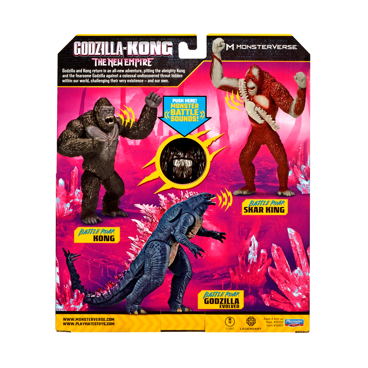 Фігурка Godzilla X Kong – Конг Готовий До Бою (18 cm, звук) — фото 7