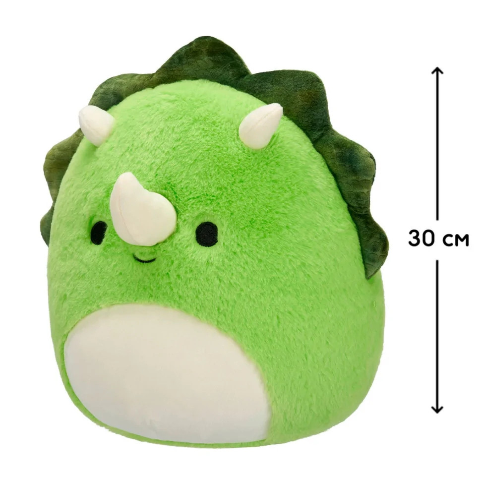 М'яка іграшка Трицератопс Трістан Squishmallows SQCR06764, 30 см — фото 7