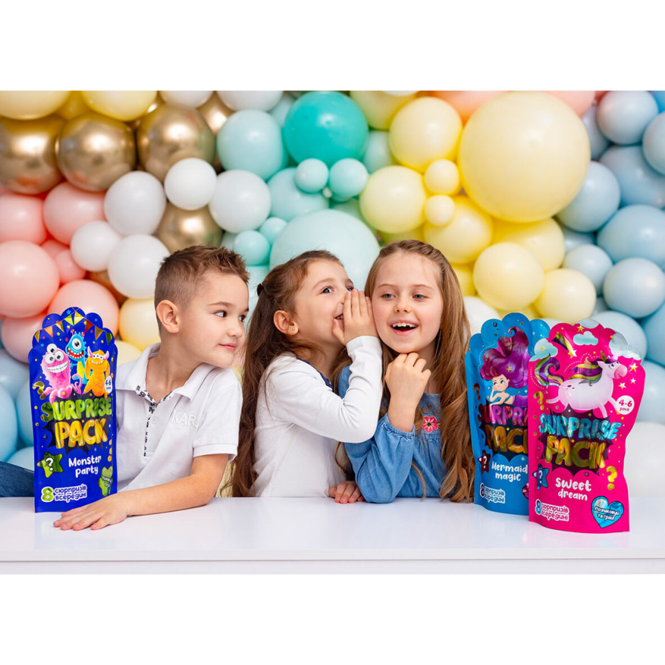Набір сюрпризів Surprise pack "Monster party" Vladi Toys VT8080-03 Укр — фото 19