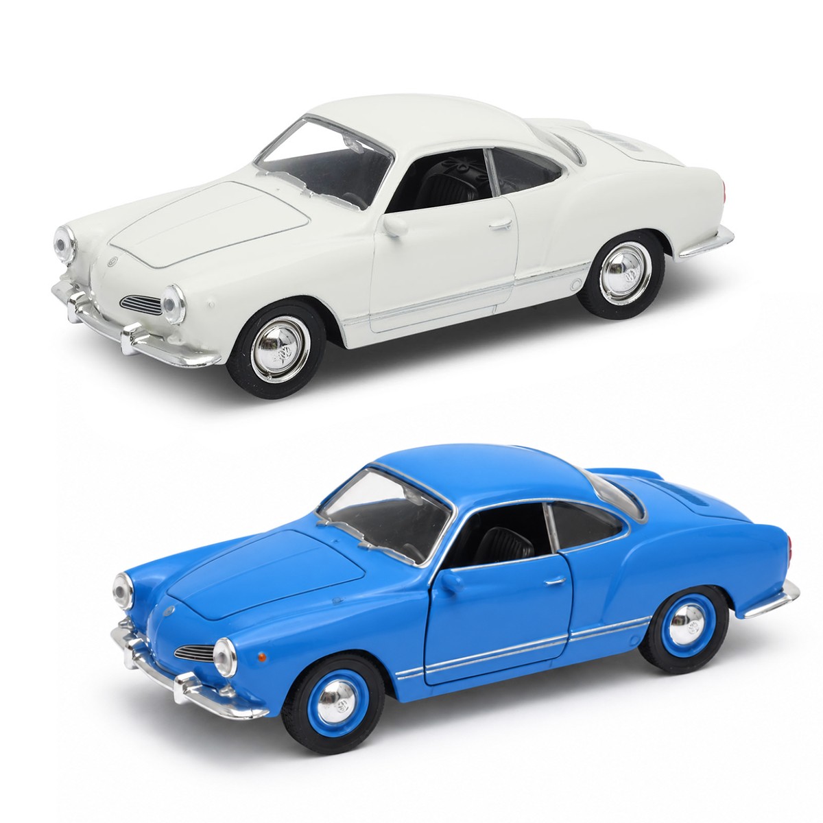 Автомодель – Volkswagen Karmann GHIA Coupe (синій, білий)