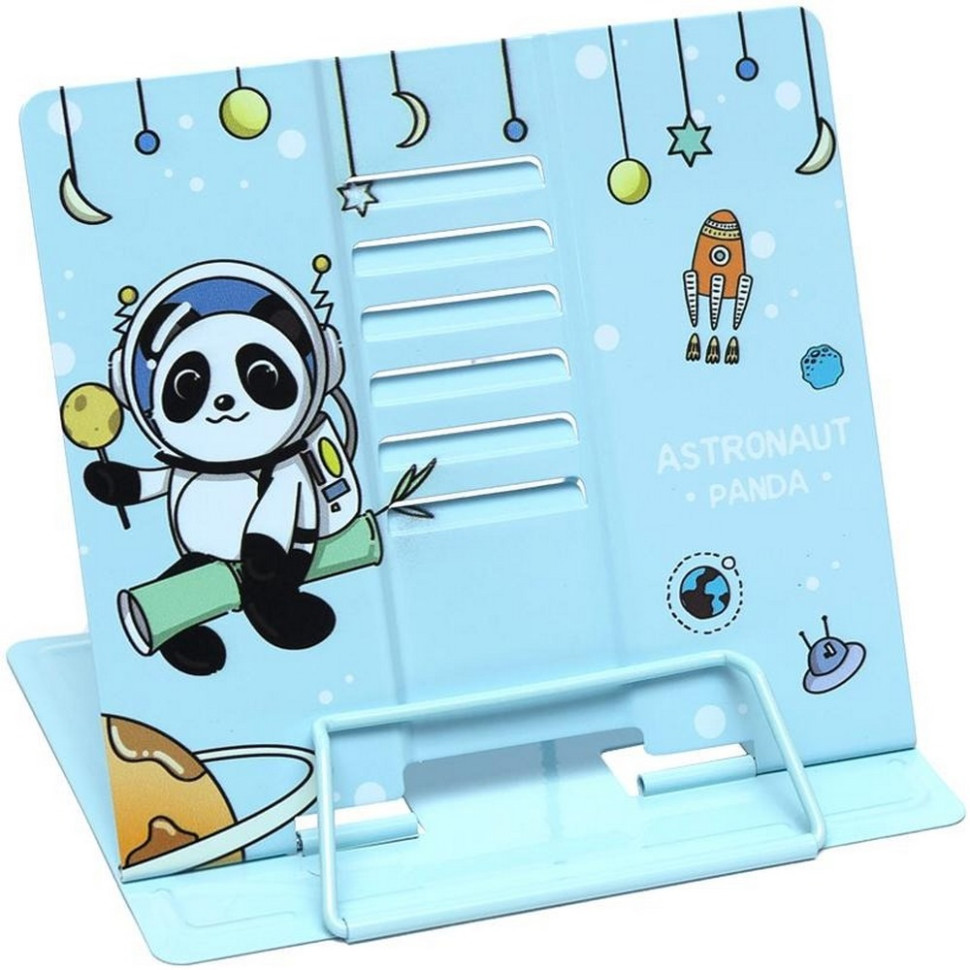 Підставка для книг "Astronaut Panda" LTS-8182(Turquoise) металева