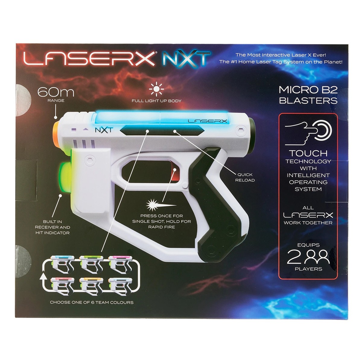 Набір для лазерних боїв – Laser X NXT Micro Для Двох Гравців — фото 5
