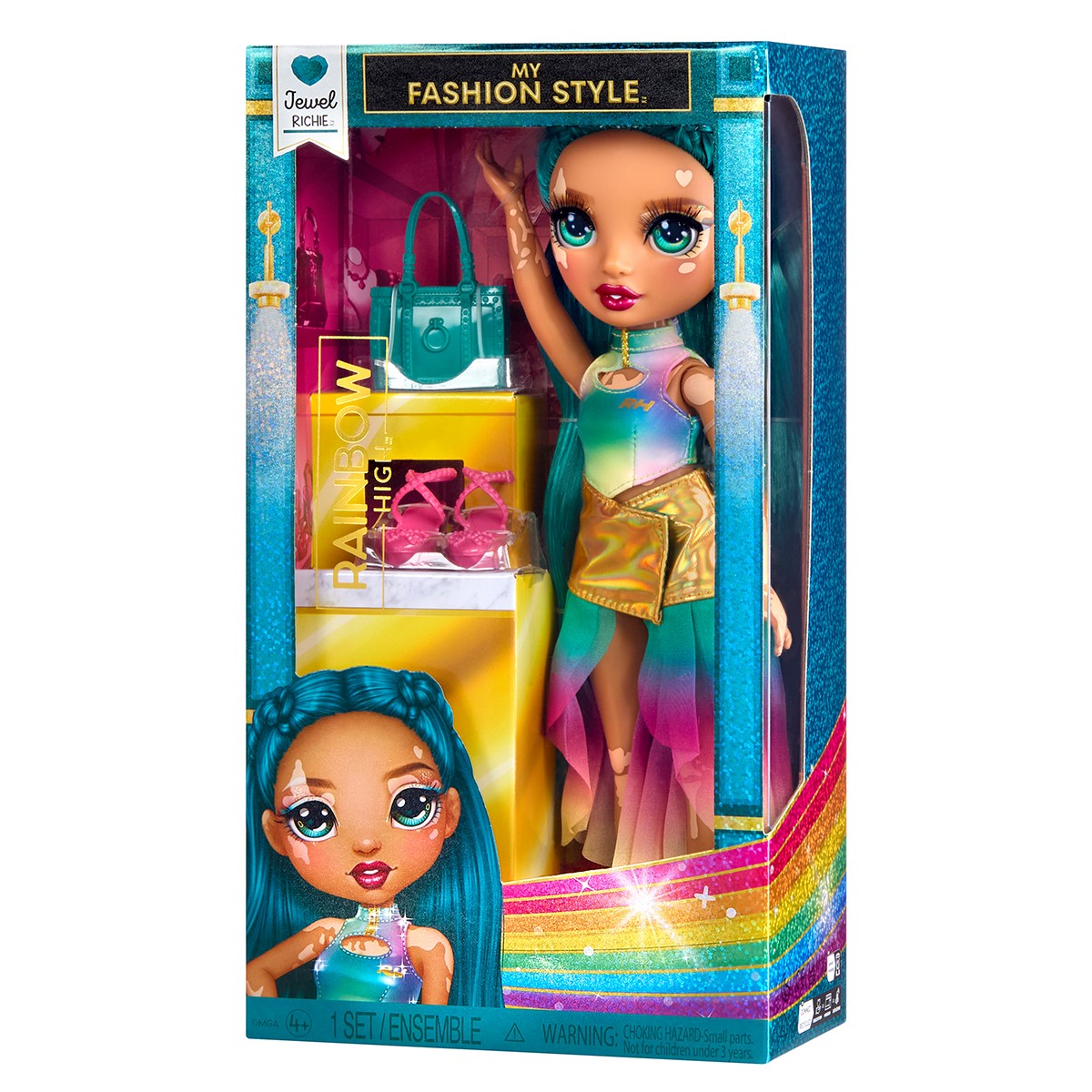 Лялька Rainbow High серії “My Fashion Style” — Джуел (з аксес.) — фото 7