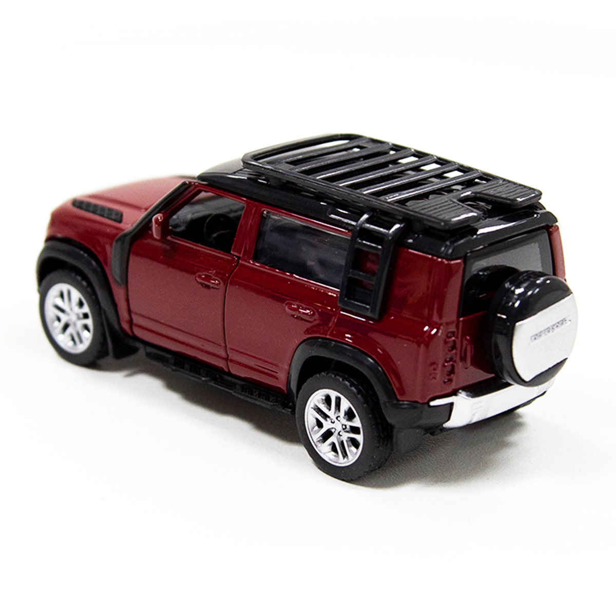 Автомодель - LAND Rover Defender 110 (червоний) — фото 6