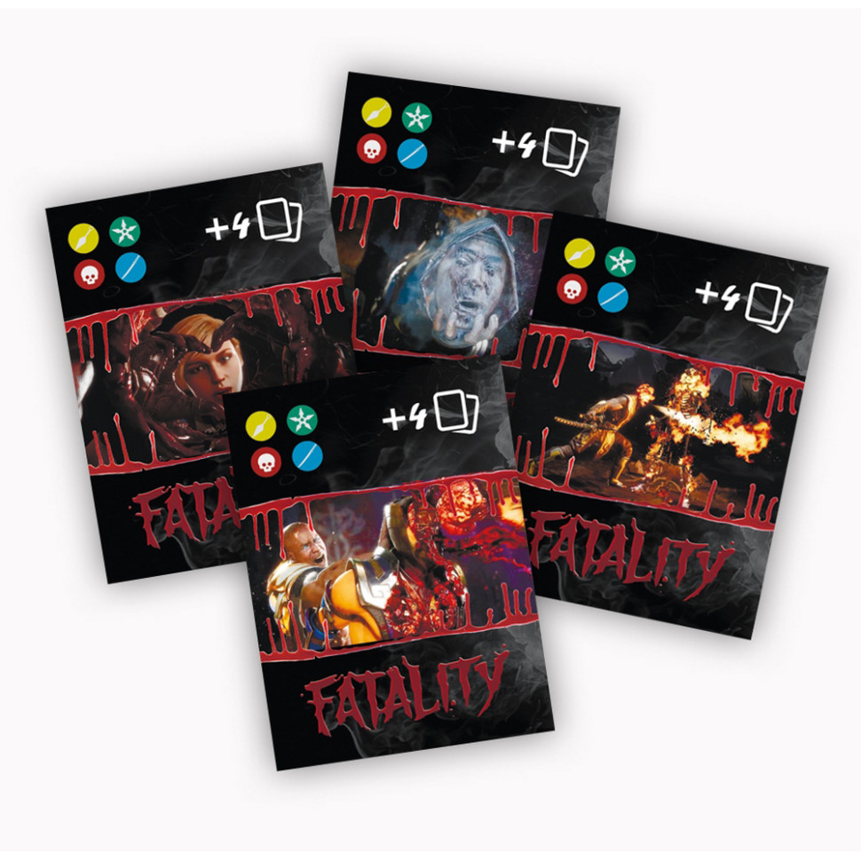 Настольная игра "Mortal Kombat UNO" PLR-0022 на украинском языке — фото 5