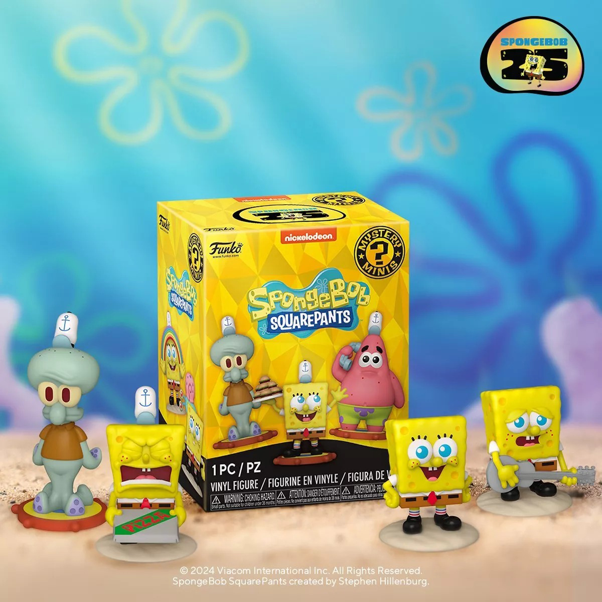 Игровая фигурка Funko Mystery Minis – Губка Боб (в ассорт., в диспл.) — фото 3