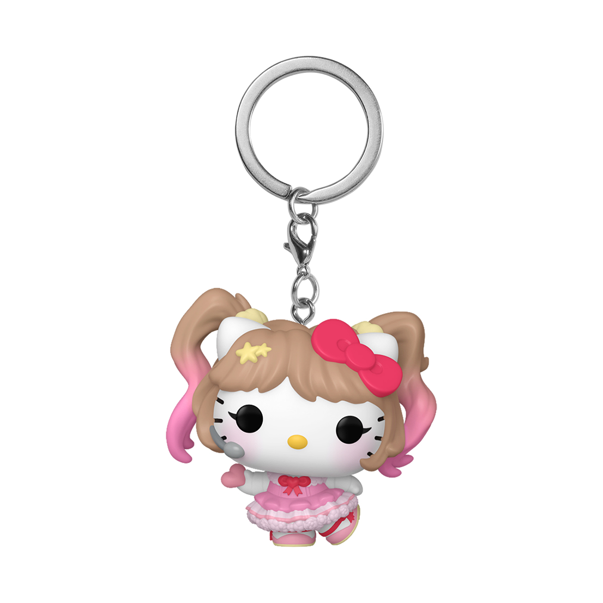 Игровая фигурка на клипсе Funko POP! серии "Hello Kitty" - Хеллоу Китти (K-POP) — фото 2