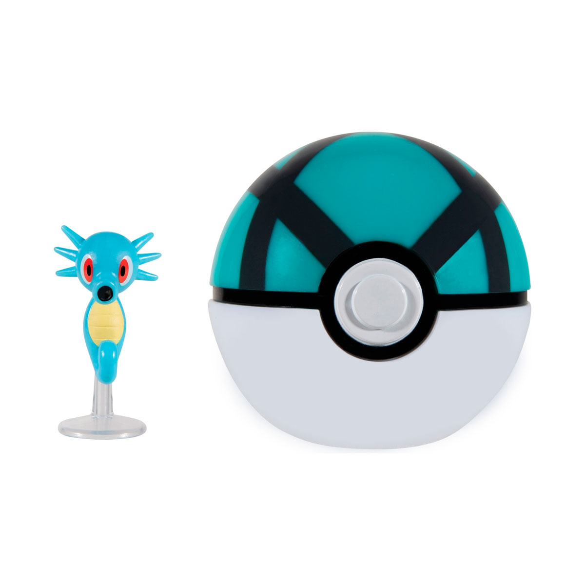 Ігровий набір Pokemon W16 - Хорсі в Покеболі (ігрова фігурка, покебол) — фото 3