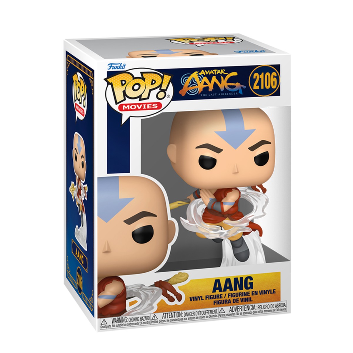 Ігрова фігурка Funko POP! серії "Аватар: Останній захисник" - Аанґ