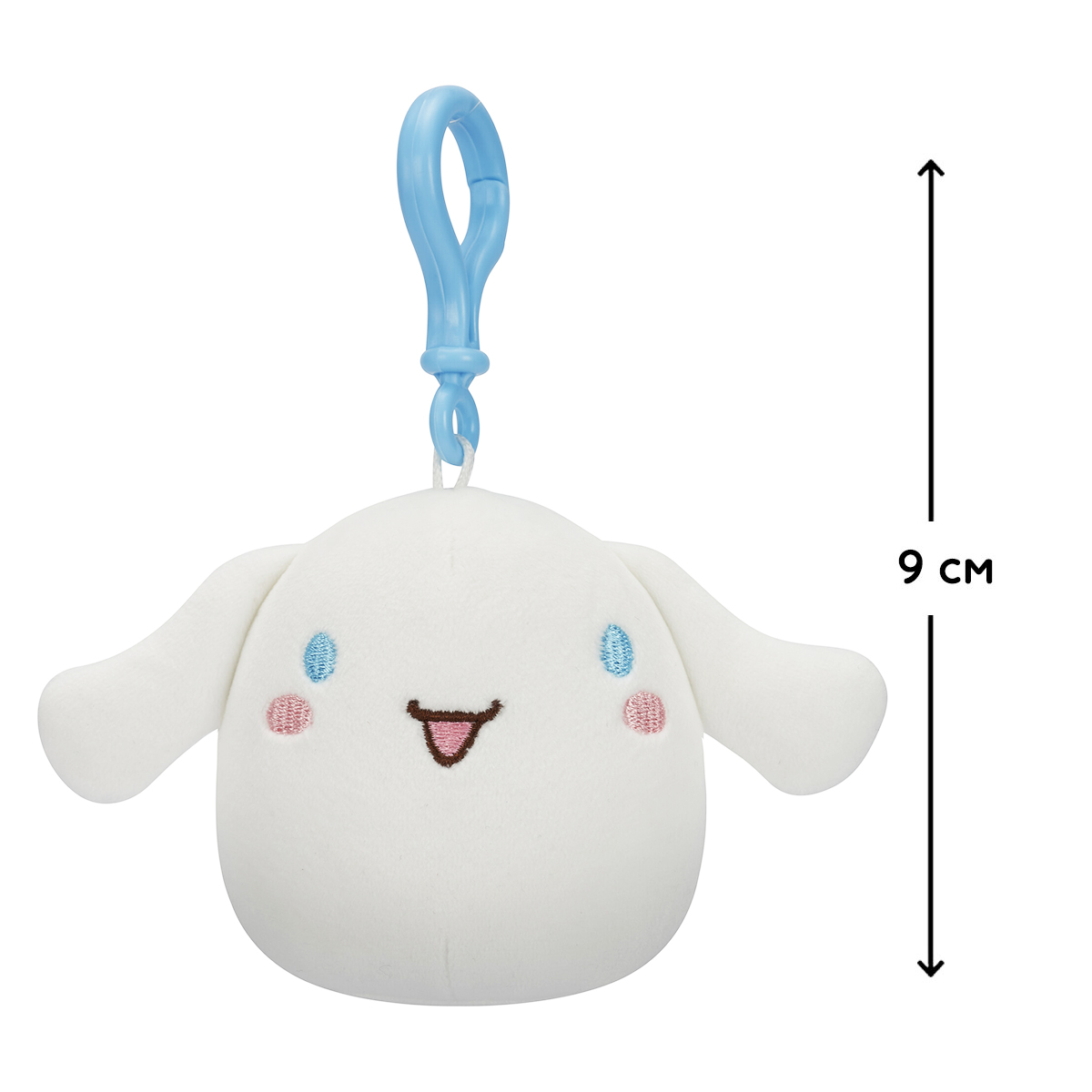 М'яка іграшка на кліпсі Squishmallows серії "Хелоу Кітті" - Сіннаморолл (9 cm) — фото 2