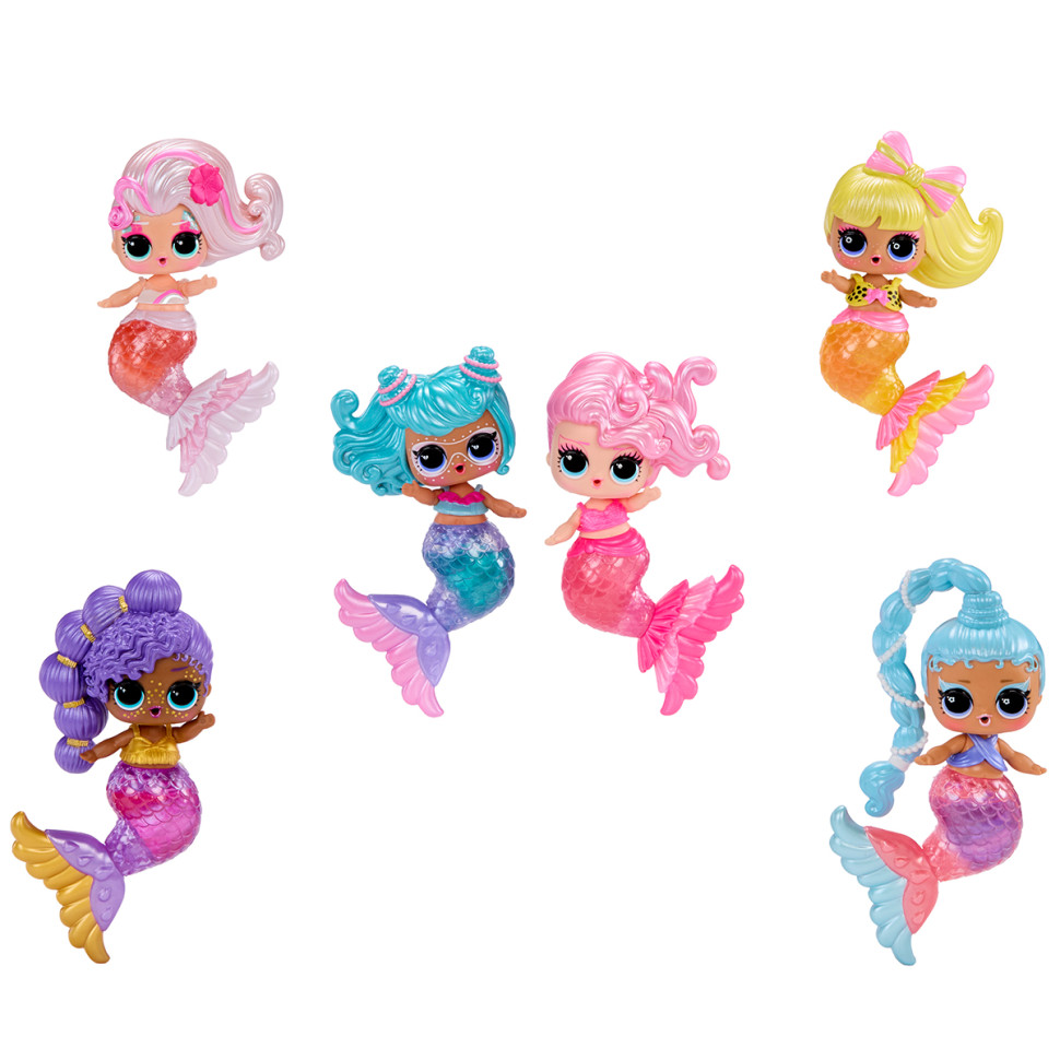 Ігровий набір з лялькою "Милі русалоньки" L.O.L. Surprise! 596301 серії "Mermaids! Makeover Magic" — фото 8