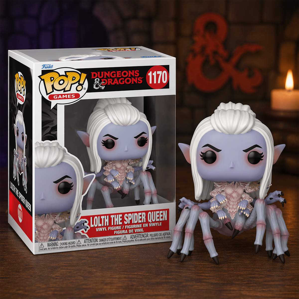 Игровая фигурка Funko POP! серии "Подземелья и Драконы" - Королева Пауков — фото 3