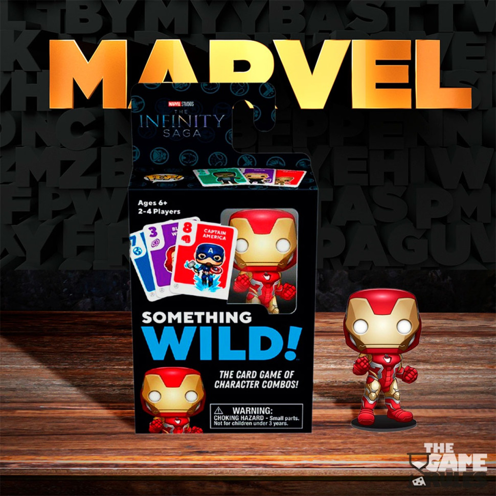Карткова гра "Залізна людина" Something Wild Funko 60495 з фігуркою — фото 9