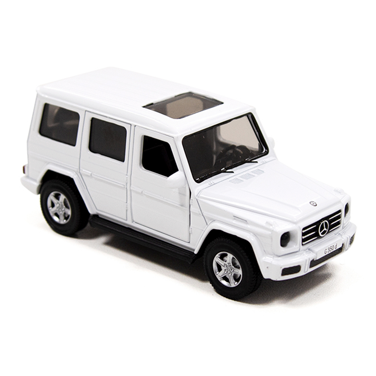 Автомодель - Mercedes BENZ G350 (белый) — фото 10