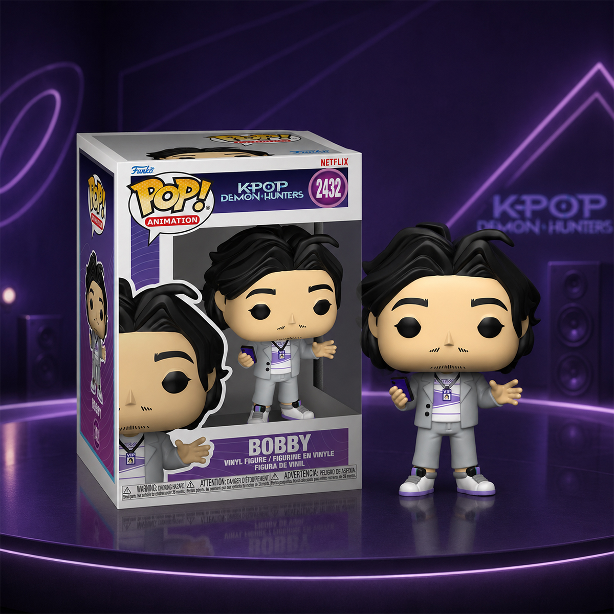 Ігрова фігурка Funko POP серії "Кейпоп-мисливиці на демонів" S2 - Боббі — фото 3