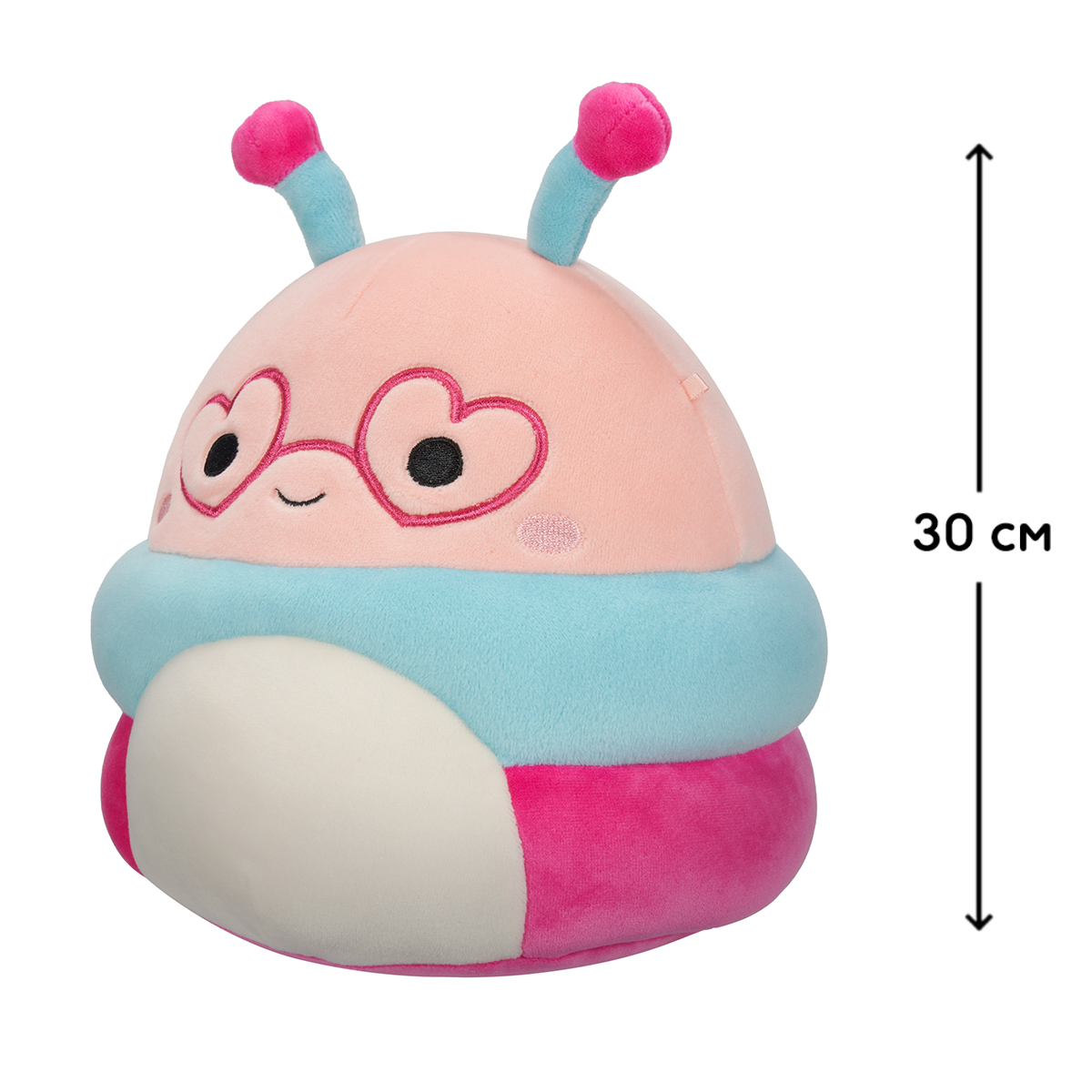 Мягкая игрушка Squishmallows – Гусеница Гриффит (30 cm) — фото 2