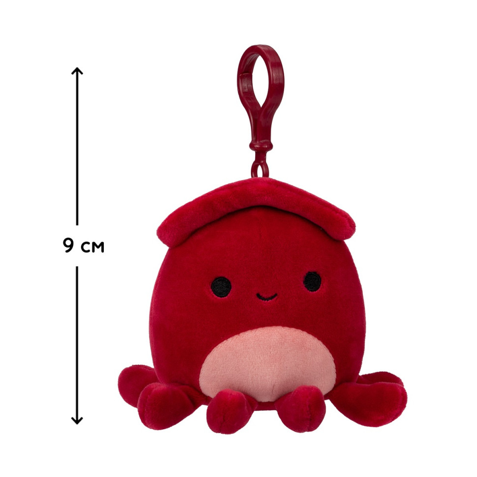 Мягкая игрушка Кальмар Альтман Squishmallows SQCP00146 на клипсе 9 см — фото 2