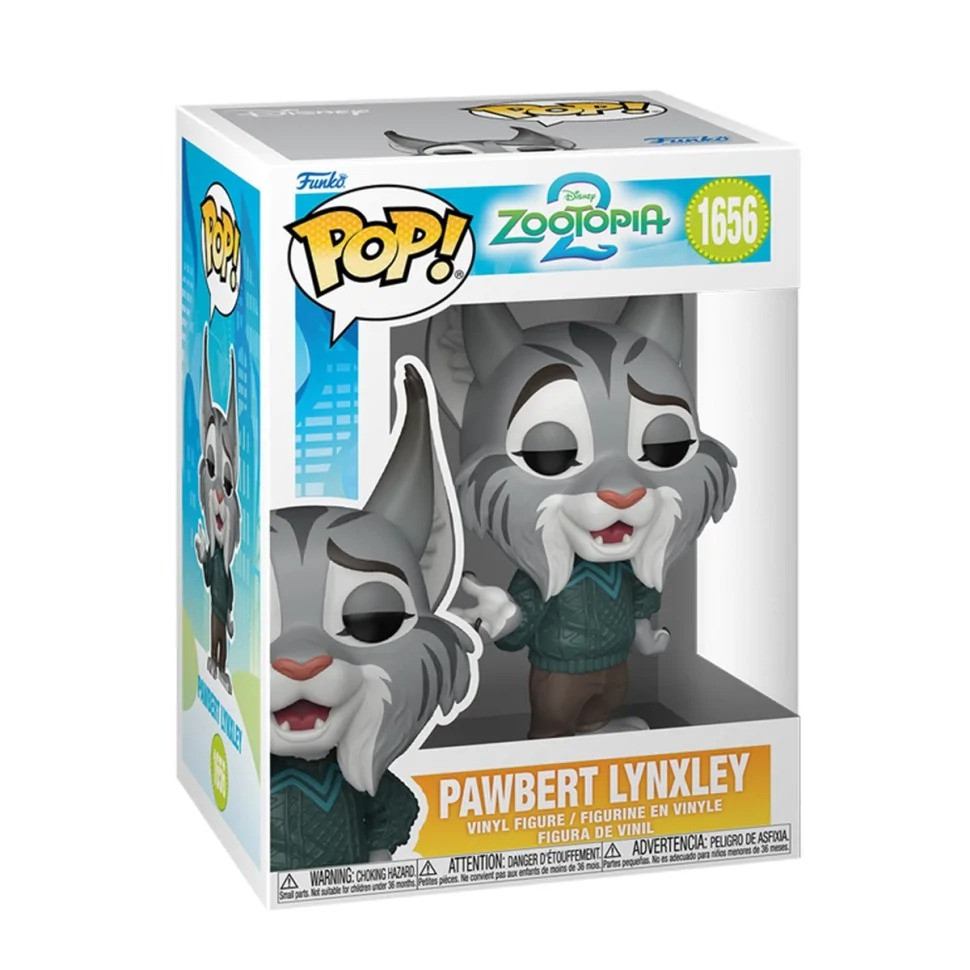 Игровая фигурка FUNKO POP! "Пазуроберт Рысьли" Funko 86638 серии "Зоотрополис 2" — фото 2