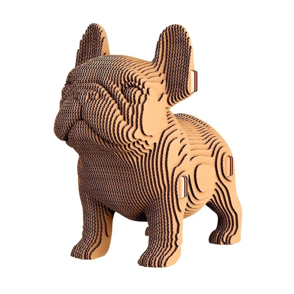 Картонний конструктор 3D Puzzle "PUPPIES TRIO" CARTPUPPIES 227 деталей — фото 8