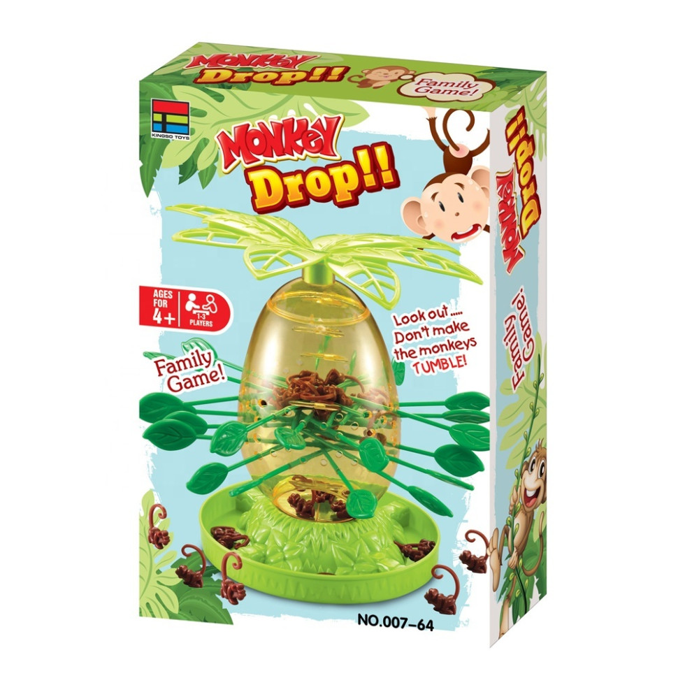 Настільна гра "Веселі мавпочки Monkey Drop" Bambi 007-64 палички-гілки 20 штук — фото 3