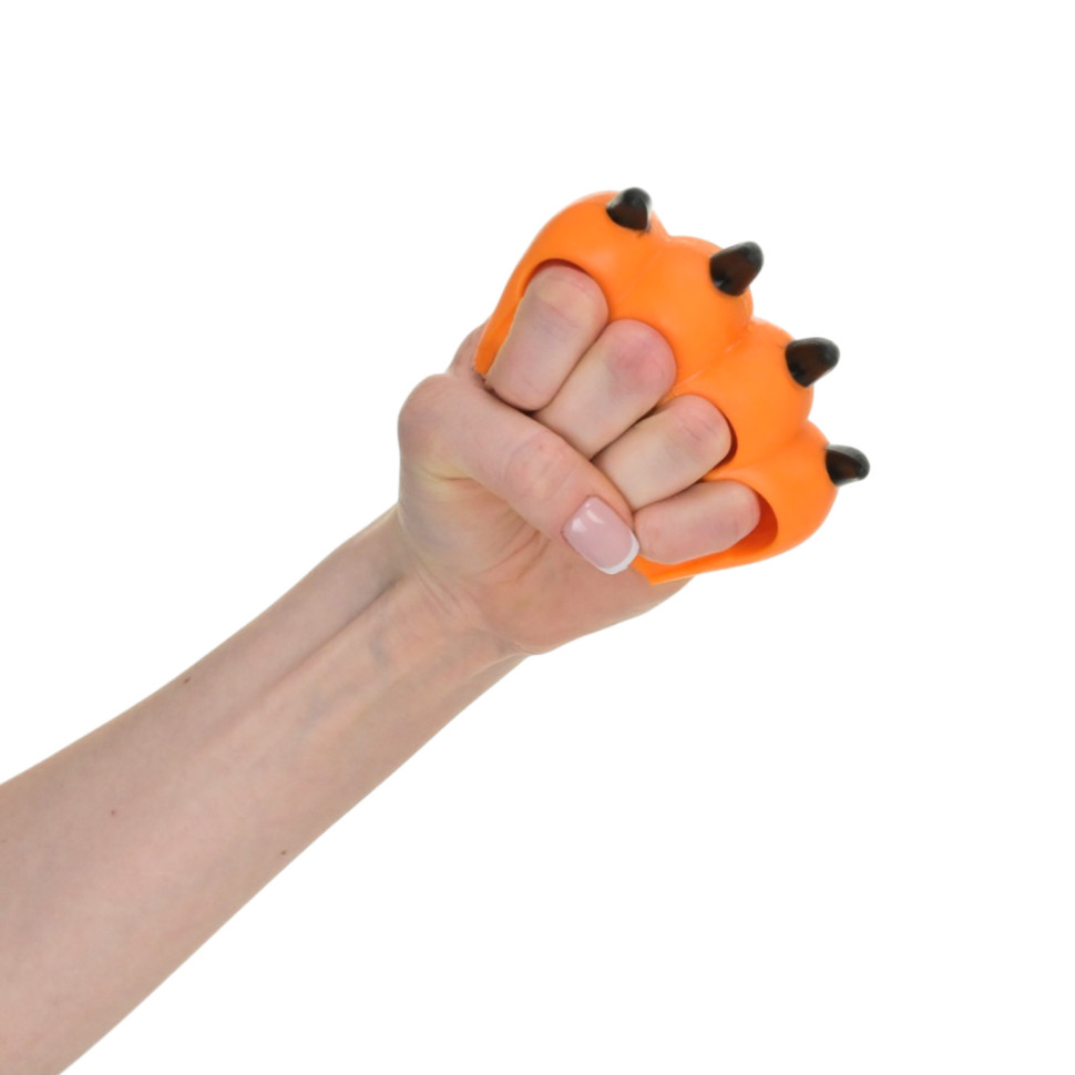 Антистрес дитячий Кігтики Cat Claws YD2576(Orange-Black) 9 см — фото 5
