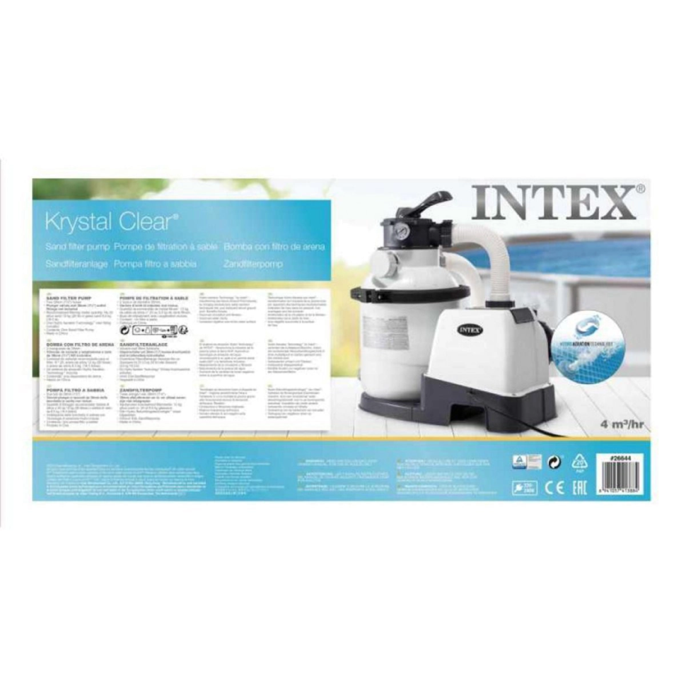 Пісочний фільтр-насос Intex 26644, 4500 л/год — фото 5