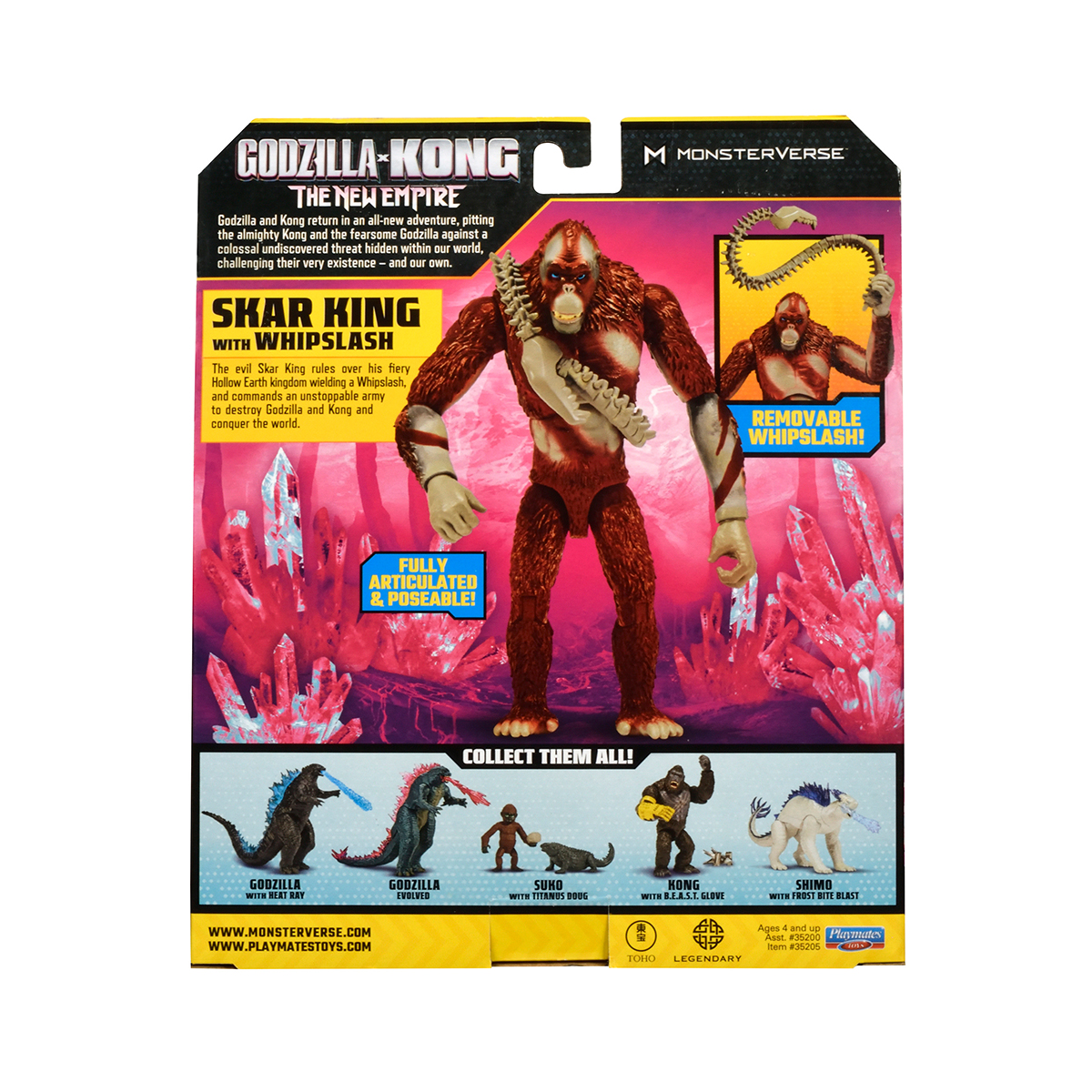 Фігурка Godzilla X Kong – Скар Кінг Зі Зброєю (15 cm) — фото 7