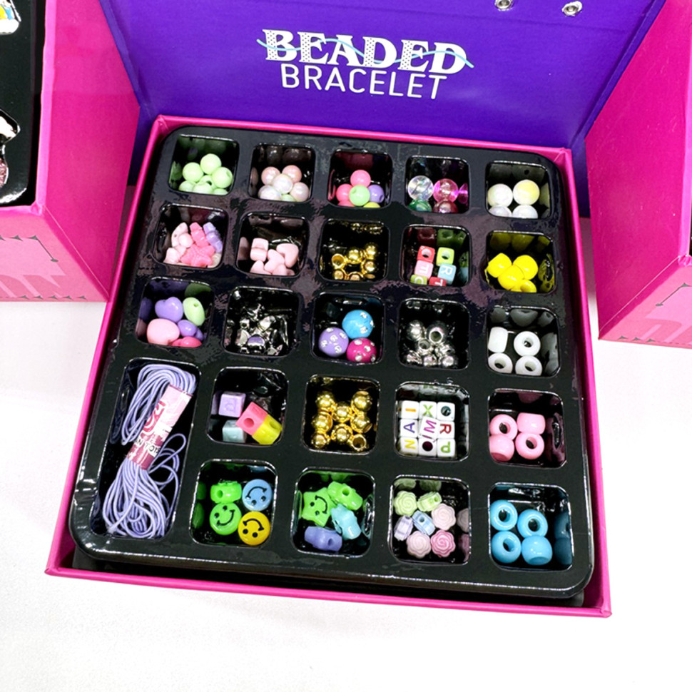 Дитячий набір з прикрасами для створення шарм-браслетів "Jewelry Box" KSY951 — фото 9