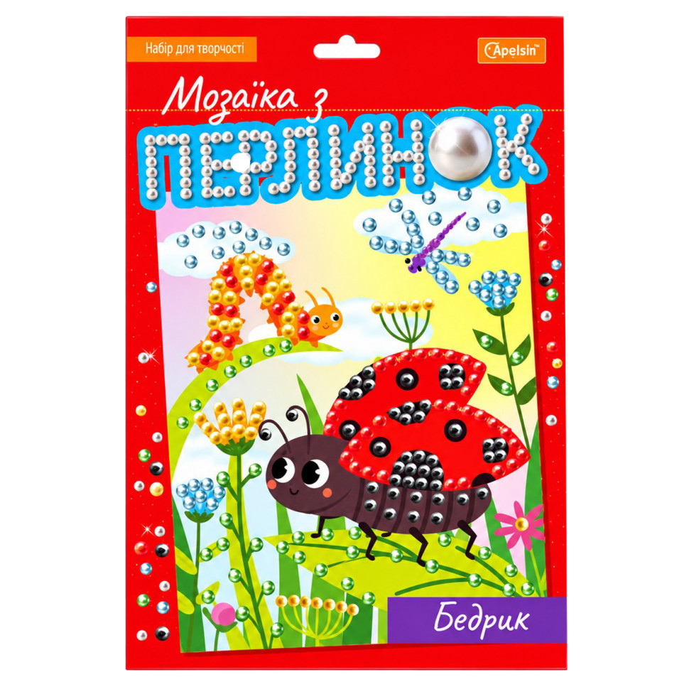 Детский набор для творчества "Мозаика из жемчуга бедрик" НТ-38-05 — фото 2