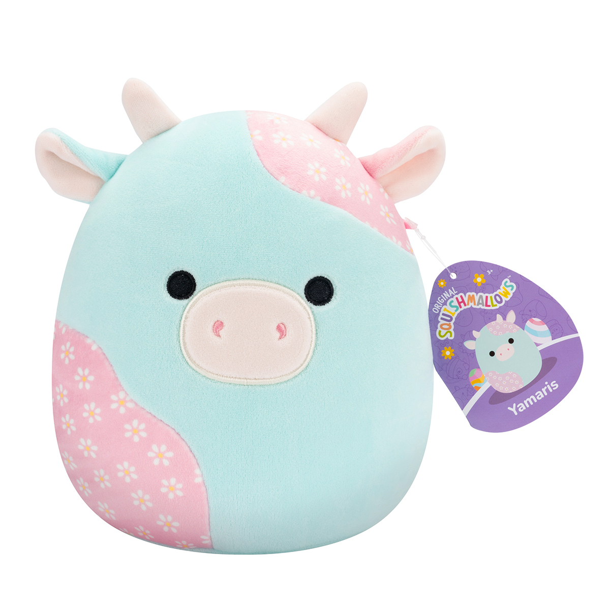 М'яка іграшка Squishmallows - М'ятна Пастельна Корівка (19 cm) — фото 7